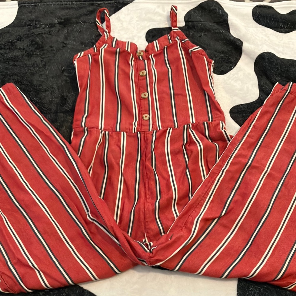 Striped Jumpsuit